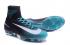 Nike Mercurial Superfly V FG ACC High Football Shoes Soccers Preto Azul Marinho