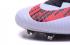 Nike Mercurial Superfly V FG ACC High Football Shoes Soccers Preto Branco Vermelho