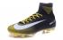 Nike Mercurial Superfly V FG ACC Haute Chaussures De Football Soccers Noir Jaune
