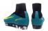 Sepatu Sepak Bola Tinggi Nike Mercurial Superfly V FG ACC Soccers Biru