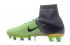 Nike Mercurial Superfly V FG ACC High Football Shoes Soccers Verde Cinza Ouro