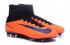 Nike Mercurial Superfly V FG ACC 高筒足球鞋足球橘黑色