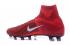 Nike Mercurial Superfly V FG ACC Zapatos de fútbol altos Soccers Rojo Blanco Negro