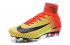 Nike Mercurial Superfly V FG ACC High Футбольные бутсы Футбольные красные желтые