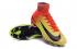 Nike Mercurial Superfly V FG ACC Haute Chaussures De Football Soccers Rouge Jaune