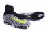 Sepatu Sepak Bola Tinggi Nike Mercurial Superfly V FG ACC Soccers Zebra Kuning
