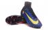 Nike Mercurial Superfly V FG Barcelone Soccers Chaussures Rouge Bleu Jaune