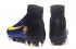 Nike Mercurial Superfly V FG Barcelona Soccers 신발 레드 블루 옐로우