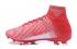Nike Mercurial Superfly V FG Bayern Munich Soccers Chaussures Rouge Blanc