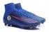 Sepatu Nike Mercurial Superfly V FG Chelsea Soccers Royalblue Black