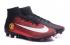 Nike Mercurial Superfly V FG รองเท้าฟุตบอลแมนเชสเตอร์ซิตี้สีแดงสีดำสีขาว
