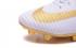 Nike Mercurial Superfly V FG รองเท้าฟุตบอลเรอัลมาดริดสีขาวทอง