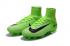 Nike Mercurial Superfly V FG high help elektriske grønne fodboldsko