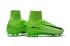 Nike Mercurial Superfly V FG haute aide chaussures de football vert électrique