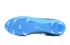 Chuteiras Nike Mercurial Superfly V FG de alta ajuda brancas azul profundo