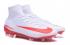 Nike Mercurial Superfly V FG 흰색 빨간색 축구화, 신발, 운동화를