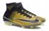 Nike Mercurial Superfly V FG jaune noir chaussures de football