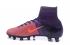 Nike Mercurial Superfly V FLOODLIGHTS PACK Giày bóng đá ACC chống nước màu tím cam C Ronaldo
