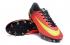 Nike Mercurial Superfly AG Low Chaussures De Football Soccers Noir Rouge Jaune