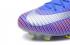 Buty piłkarskie Nike Mercurial Superfly V FG Elite Champions niebiesko-fioletowo-srebrne