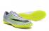 Nike Mercurial Superfly V FG รองเท้าฟุตบอลสีเทาสีเขียวสีดำสีเหลือง