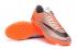 Nike Mercurial Superfly V FG Zapatos de fútbol Plata Naranja Negro