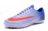 รองเท้าฟุตบอล Nike Mercurial Superfly V FG สีขาวสีน้ำเงินสีส้ม
