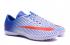 รองเท้าฟุตบอล Nike Mercurial Superfly V FG สีขาวสีน้ำเงินสีส้ม