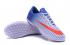 Nike Mercurial Superfly V FG bajo Assassin 11 espina rota plana azul blanco naranja zapatos de fútbol