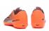Футбольные бутсы Nike Mercurial Superfly V FG low Assassin 11 с сломанными шипами на плоской подошве оранжево-черные