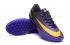 buty piłkarskie Nike Mercurial Superfly V FG low Assassin 11 złamane ciernie, fioletowo-żółte, buty piłkarskie
