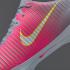 zapatos de fútbol Nike Mercurial Superfly V FG rosa gris blanco
