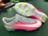 Nike Mercurial Superfly V FG chaussures de football rose gris blanc
