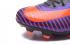 Nike Mercurial Vapor XI FG รองเท้าฟุตบอลสีม่วงสีส้มสีดำ