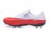Nike Mercurial Vapor XI FG Soccers Chaussures Blanc Rouge
