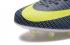 Nike Mercurial Superfly V CR7 AG Soccers 신발 블랙 옐로우 화이트