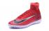 wodoodporne buty piłkarskie NIKE Mercurial X Proximo II TF ACC w kolorze czerwono-czarno-białym