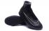 Nike MercurialX Proximo II TF Negro Gris oscuro MD ACC Hombres Zapatos de fútbol
