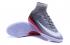 Sepatu Sepak Bola Nike Mercurial X Proximo II IC MD Soccers Hitam Abu-abu Merah