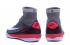 Nike Mercurial X Proximo II IC MD Zapatos de fútbol Soccers Negro Gris Rojo