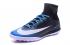 Nike Mercurial X Proximo II TF ACC MD Chaussures de football Soccers Noir Bleu Lace