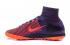 Nike Mercurial X Proximo II TF MD High Scarpe da calcio Calciatori Purple Dynasty Bright Citrus Hyper Grape