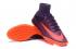 Nike Mercurial X Proximo II TF MD HighFootball 신발 축구 보라색 왕조 밝은 감귤류 하이퍼 포도 .