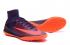 Nike Mercurial X Proximo II TF MD HighФутбольные кроссовки Soccers Purple Dynasty Bright Citrus Hyper Grape