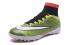 Nike Mercurial X Proximo Street TF Turf Multi Color Soccers Cleats สีเขียว 718777-011