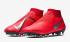 Nike Phantom Vision Pro Dynamic Fit Game Over FG Bright Crimson Gym Červená Černá Metalíza Stříbrná AO3266-600