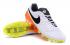 Nike Tiempo Legend VI FG Soccers Bottes Radiant Reveal Blanc Orange Noir