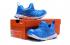 topánky Nike Dynamo Free Infant Batoľa Slip On Bright Blue Silver 343738-427