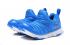 Nike Dynamo Free Infant Toddler Slip On Chaussures Bleu Vif Argent 343738-427