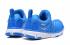 Nike Dynamo Free Infant Toddler Slip On Chaussures Bleu Vif Argent 343738-427